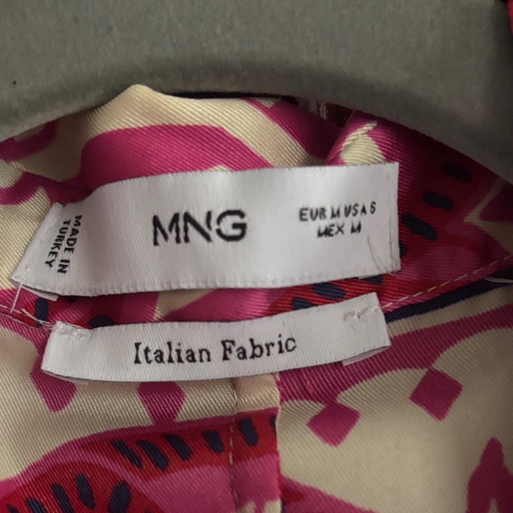 Mango jacket and shorts Patterned Women's Top M-L - Picture 2 of 5